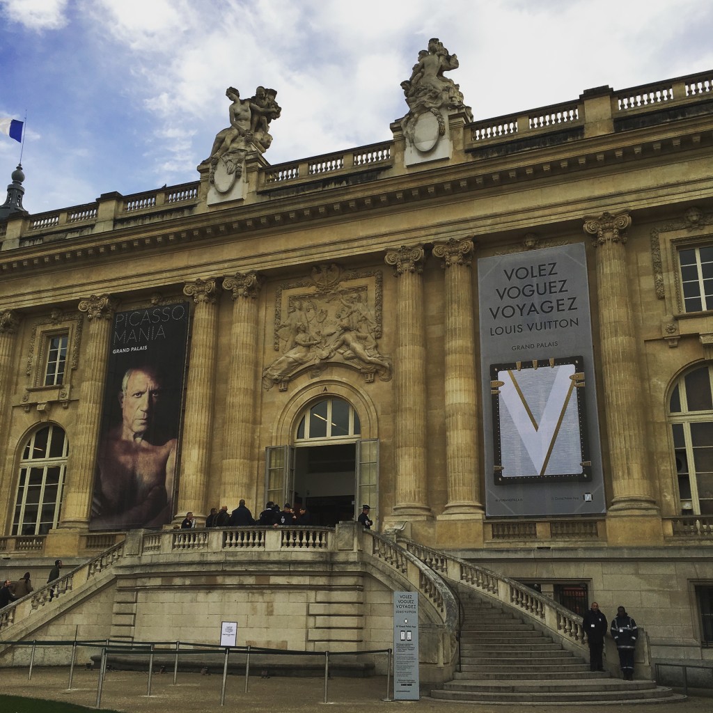 Louis Vuitton Exposition Volez Voguez Voyagez in Grand Palais Paris 