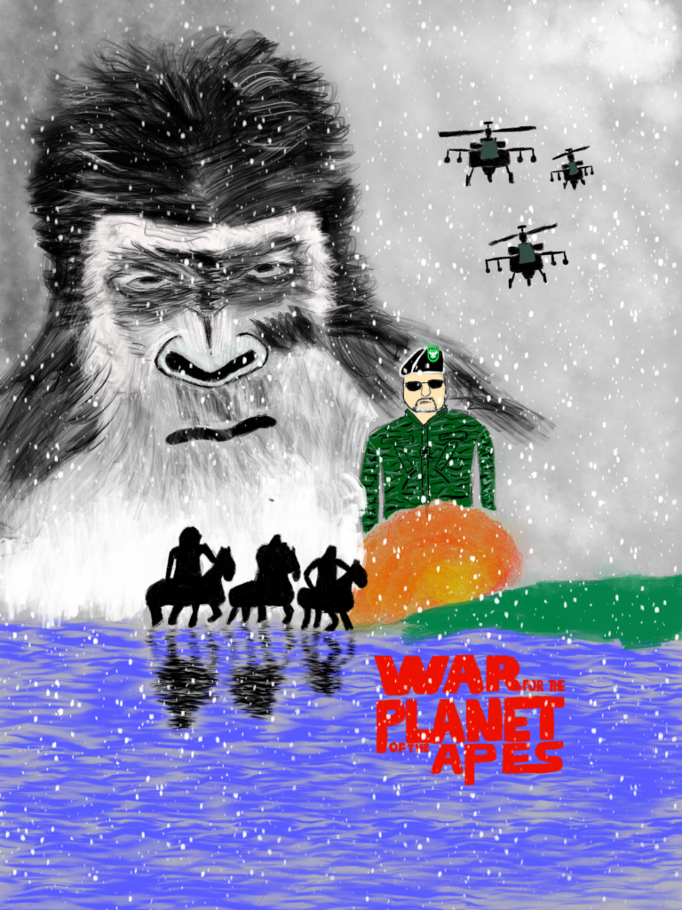 猿の惑星 聖戦記 War For The Planet Of The Apes Rio Harada Ring Of Colour