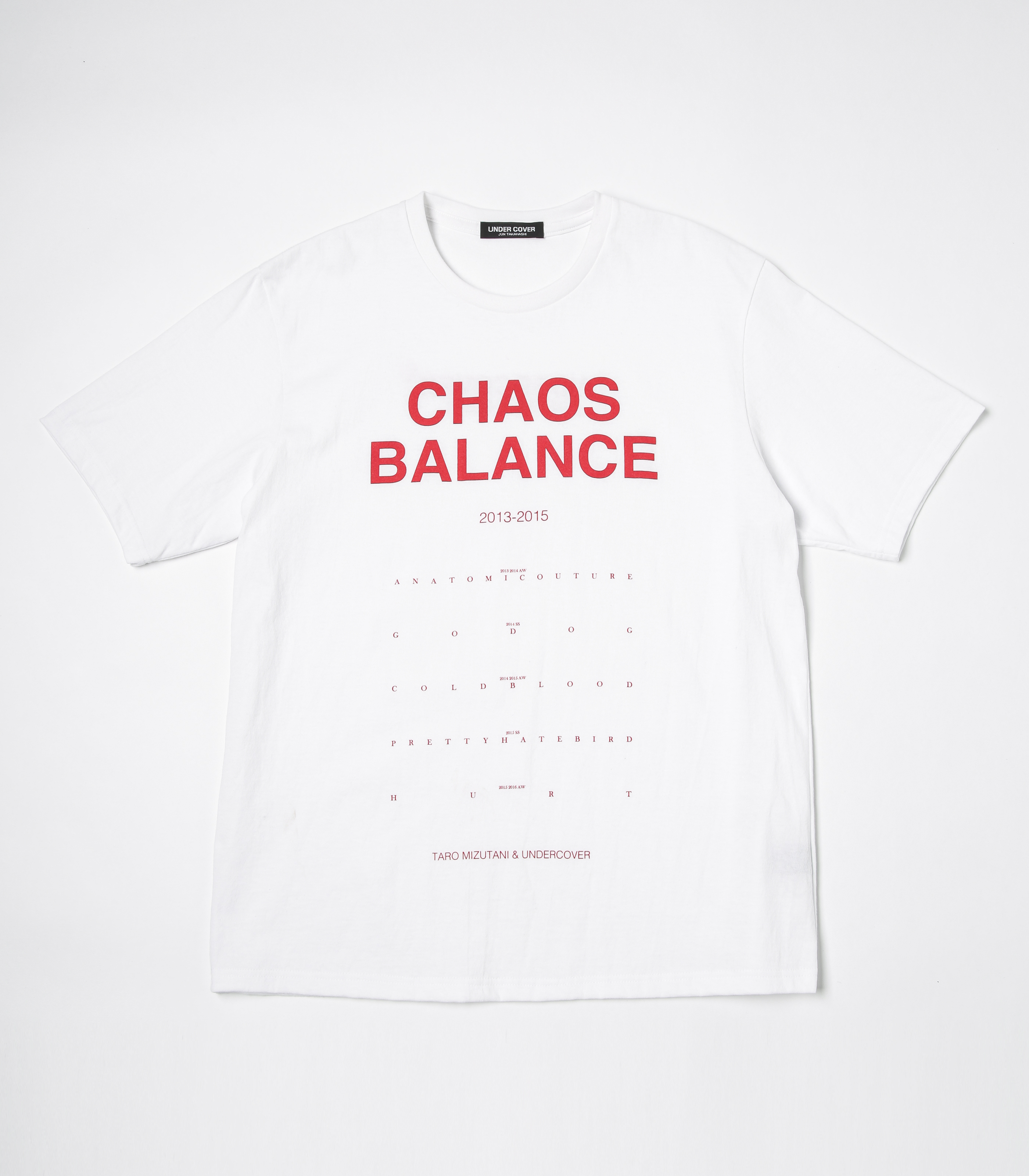 undercover chaos balance tee