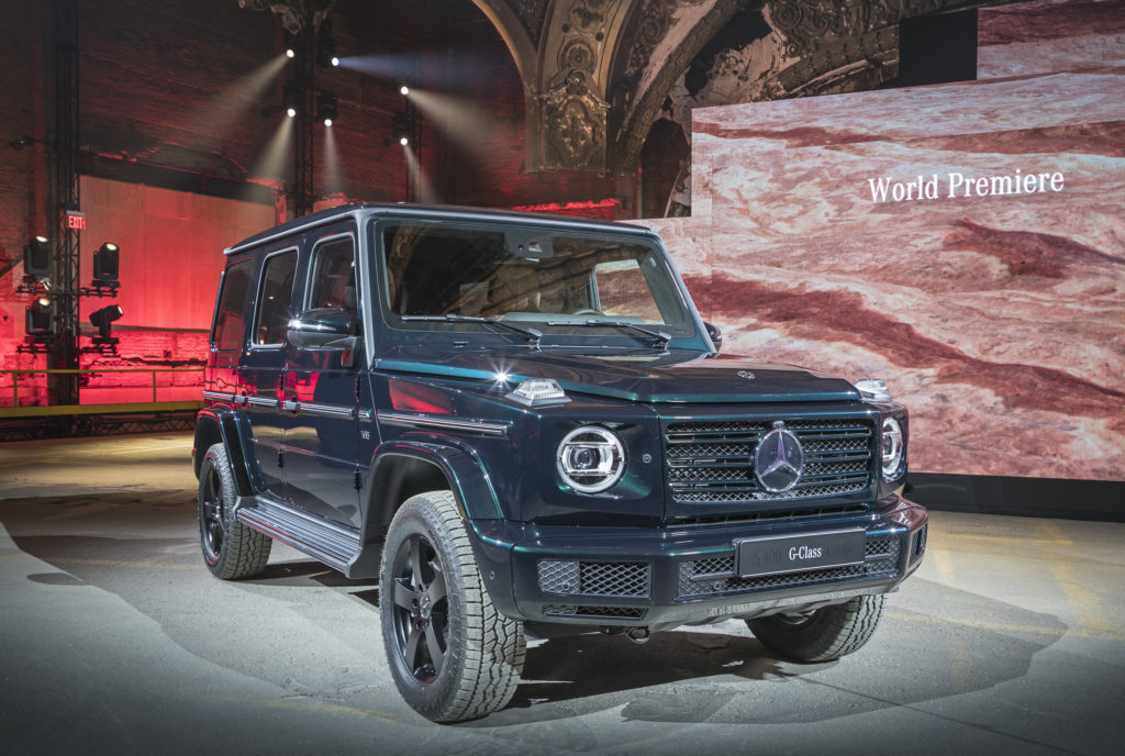 Mercedes-Benz Neujahrsempfang am Vorabend der North Am eri can International Auto Show (NAIAS) 2018. Weltpremiere derneuen Mercedes-Benz G-Klasse. Mercedes-Benz New Year's Reception on the Eve of the 2018 North Am eri can International Auto Show (NAIAS World Premiere of the new Mercedes-Benz G-Class.