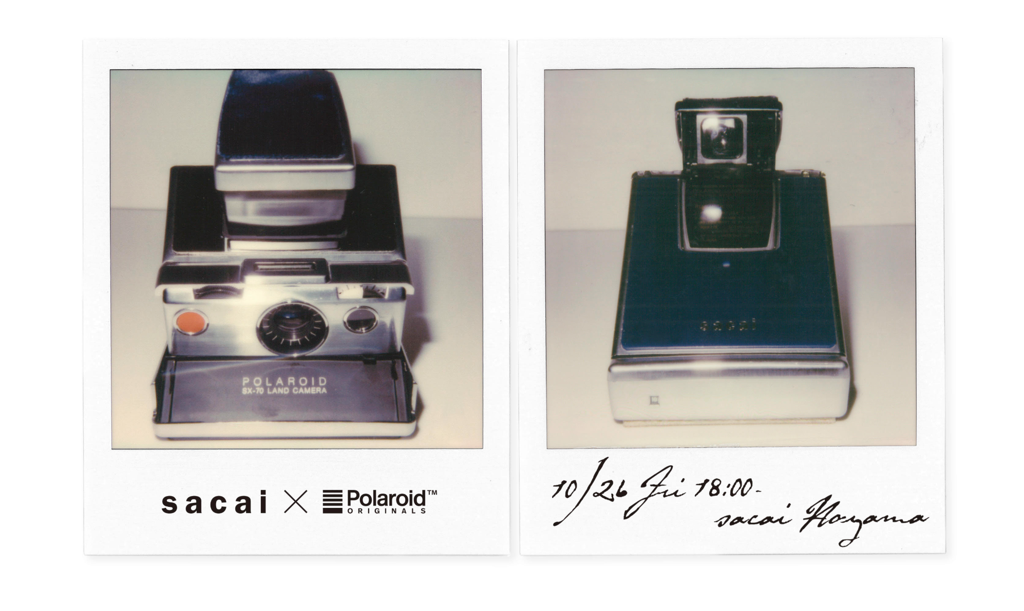 sacai × Polaroid Originals SX-70 / RoC Staff / Ring of Colour