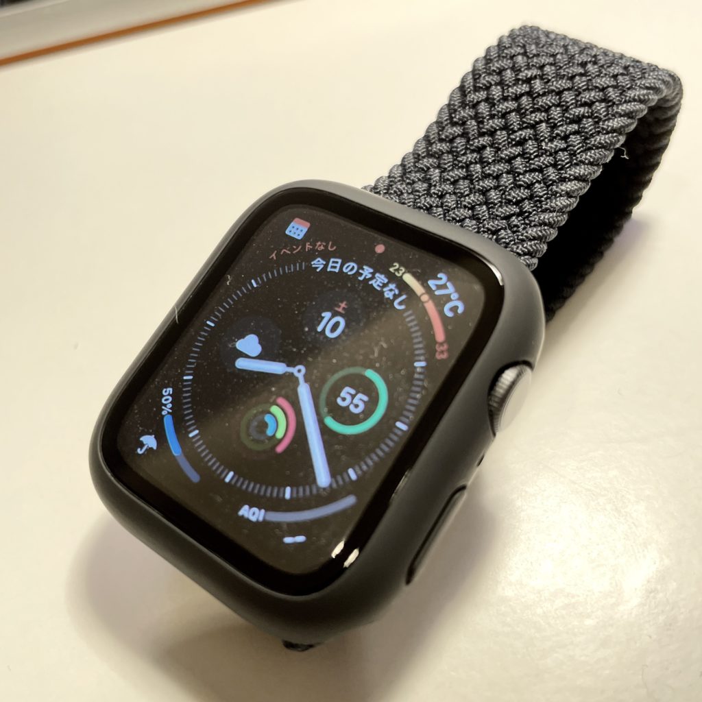 BARIOUS BARI GUARD3 for AppleWatch / Smooth Suzuki / Ring of Colour