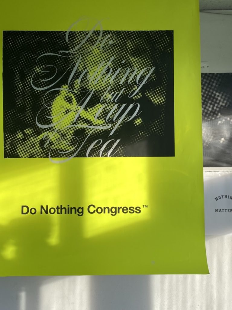 何もしない”ティーパーティー「Do Nothing Congress」初のポップアップ ...