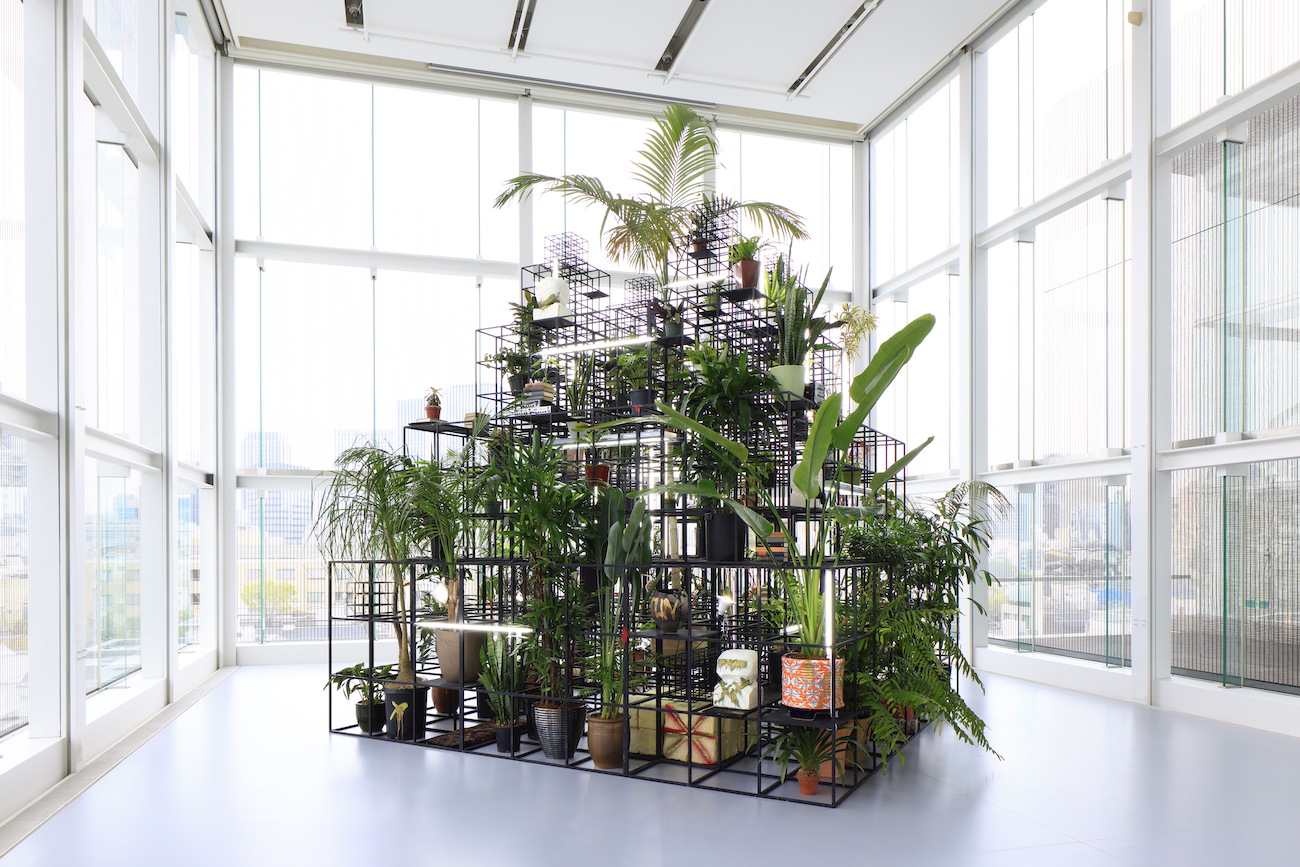 US Contemporary Artist Rashid Johnson Espace Exhibited at Louis